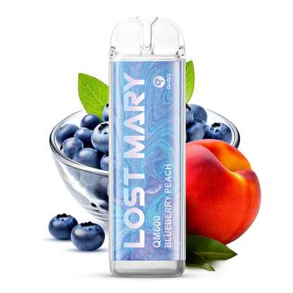 E-Zigarette Elfbar Lost Mary QM600 Blueberry Peach 20mg Nikotin  ***NEU***