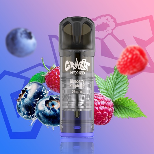 Grabit Nex Pod Blueberry Raspberry 20mg Nikotin 800