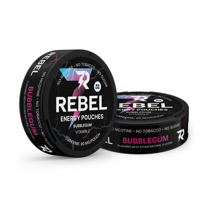 Rebel Energy Pouches Bubblegum