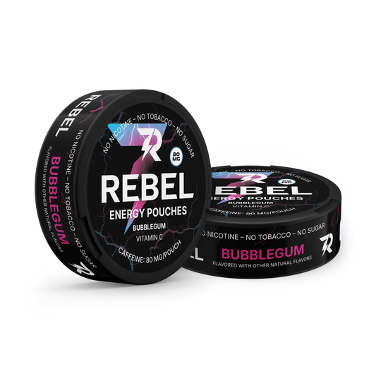 Rebel Energy Pouches Bubblegum