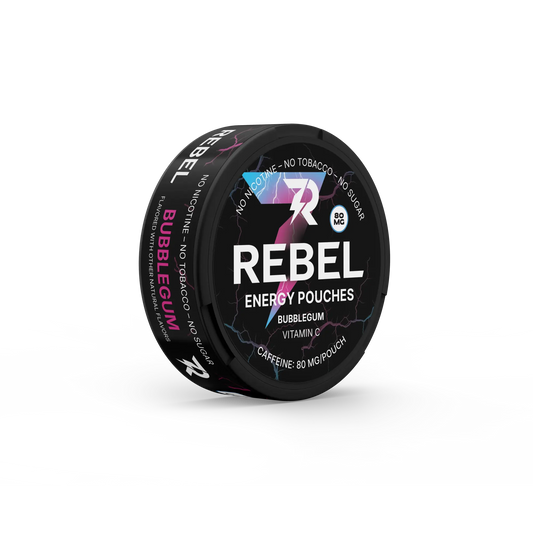 Rebel Energy Pouches Bubblegum