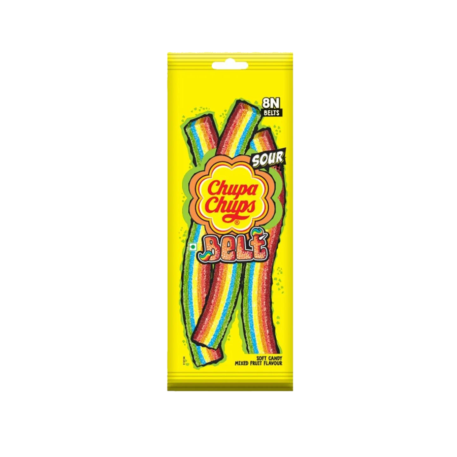 Chupa Chups Sour Belts 57,6g 24er [mhd. 01/12/2026] Vegetarisch ***NEU***