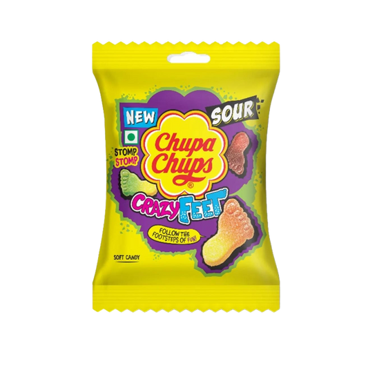 Chupa Chups Crazy Feet 93g [mhd. 01/07/2026] Vegetarisch ***NEU***