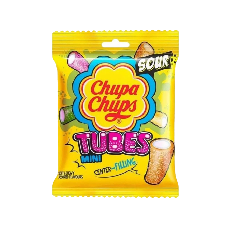 Chupa Chups Mini Tubes 61.6g 16er [mhd. 01/01/2027] Vegetarisch ***NEU***