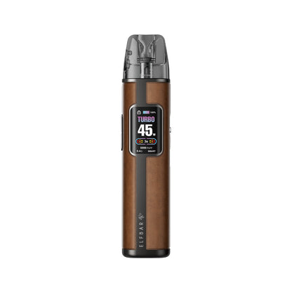 Elfbar ELFX PRO Classic Edition Refillable Dual Mesh Pod Kit COWBOY BROWN 1×2 (0.6O/ 0.8O)