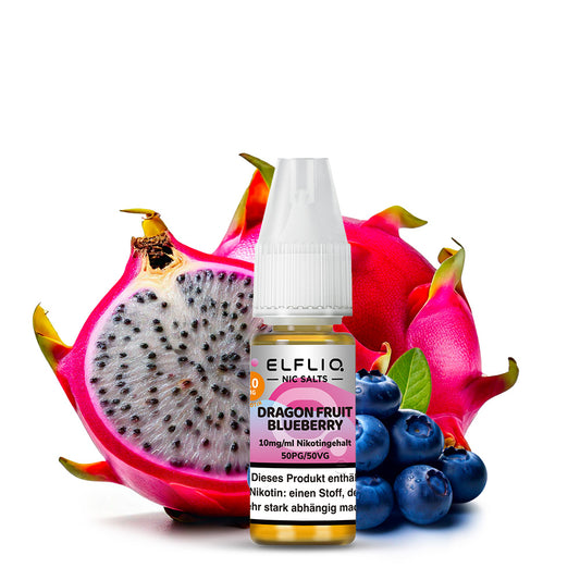 Elfbar ELFLIQ 10mg/ml Nikotinsalz Liquid Dragon Fruit Blueberry