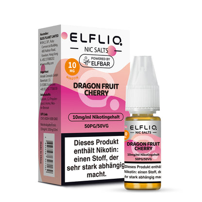 Elfbar ELFLIQ 10mg/ml Nikotinsalz Liquid Dragon Fruit Cherry