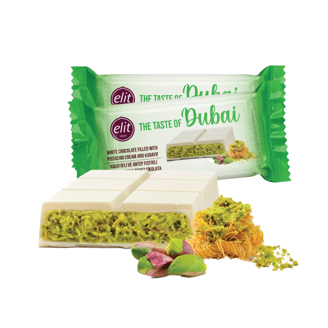 ELIT - The Taste of Dubai WEISSE SCHOKOLADE 90g Tafelschokolade [mhd. 01/05/2026]