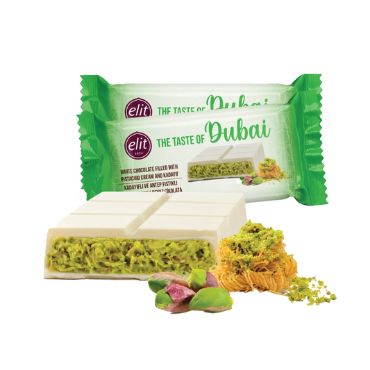 ELIT - The Taste of Dubai WEISSE SCHOKOLADE 90g Tafelschokolade [mhd. 01/05/2026]