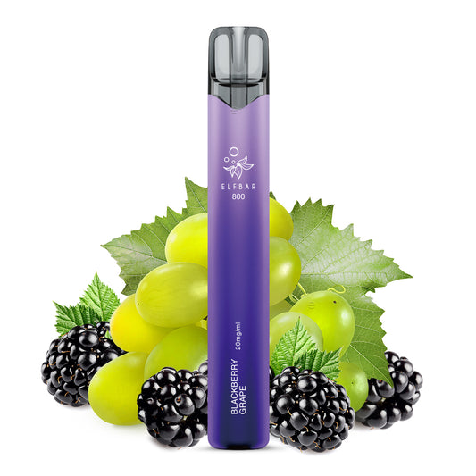 E-Zigarette Elfbar 800 Blackberry Grape 20mg Nikotin