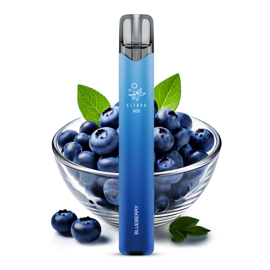E-Zigarette Elfbar 800 Blueberry 0mg NIKOTINFREI