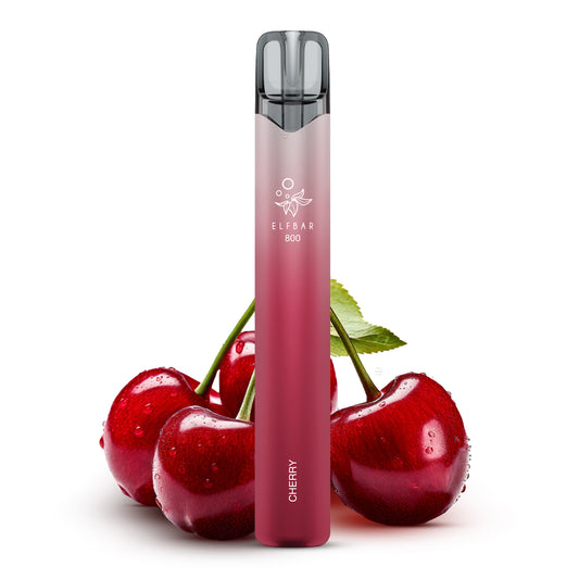 E-Zigarette Elfbar 800 Cherry 0mg NIKOTINFREI