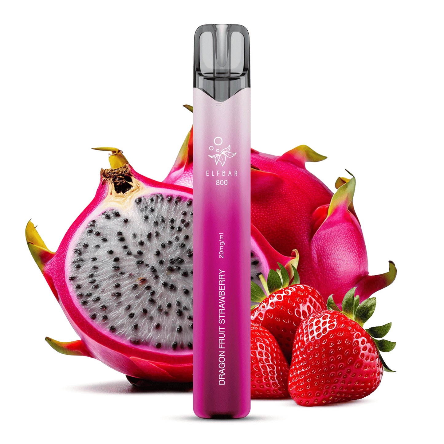 E-Zigarette Elfbar 800 Dragon Fruit Strawberry 20mg Nikotin