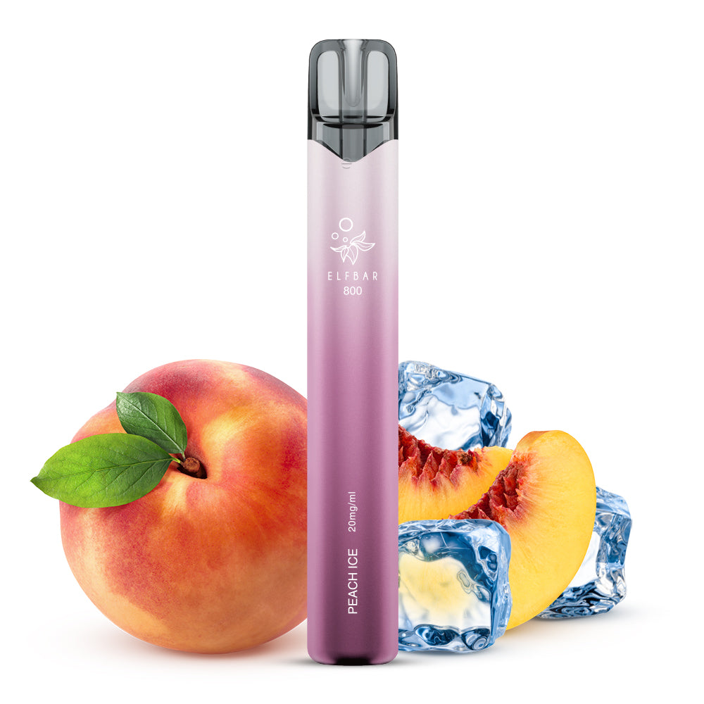 E-Zigarette Elfbar 800 Peach Ice 20mg Nikotin