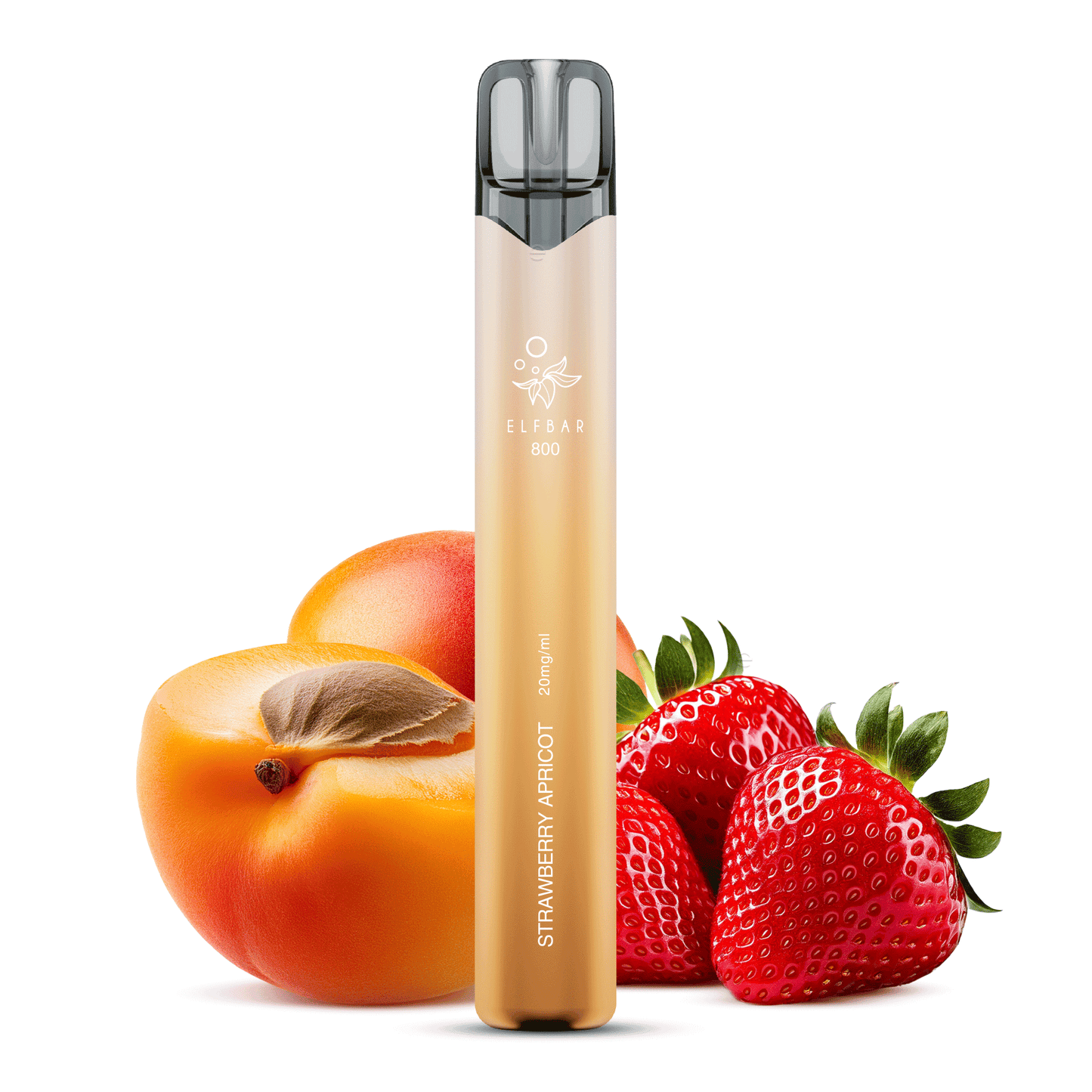 E-Zigarette Elfbar 800 Strawberry Apricot 20mg Nikotin