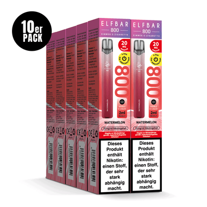 E-Zigarette Elfbar 800 Watermelon 20mg Nikotin