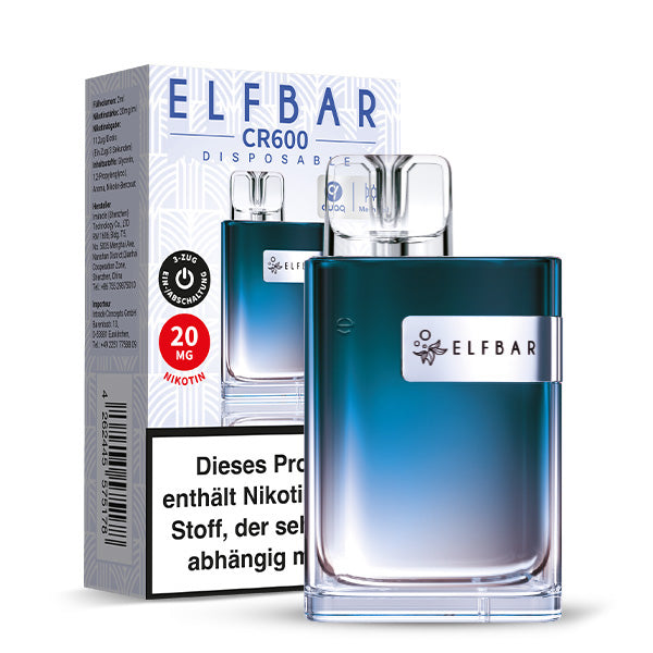 E-Zigarette Elf Bar CR600 Blue Razz Lemonade 20mg Nikotin