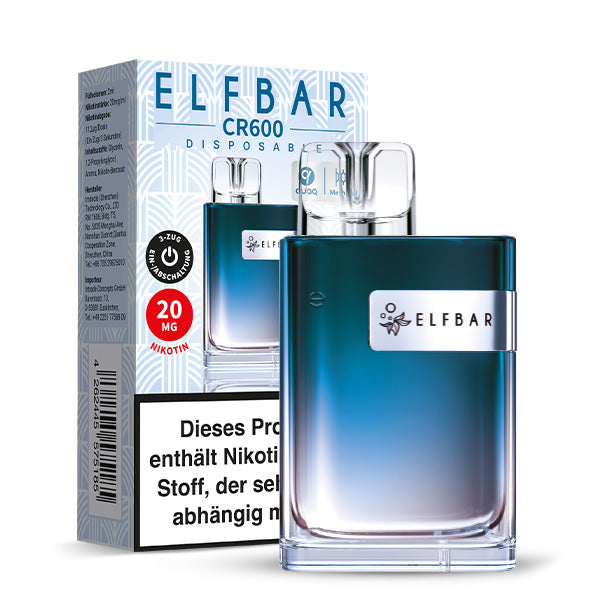 E-Zigarette Elf Bar CR600 Blueberry 20mg Nikotin
