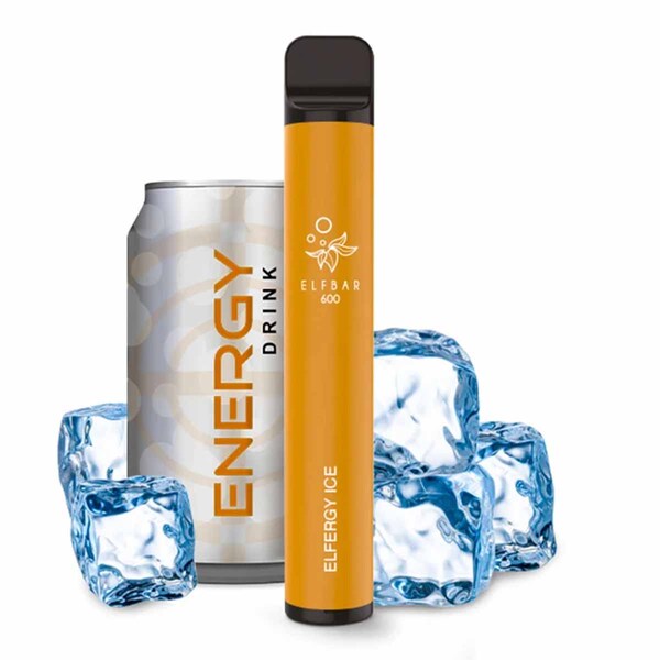 E-Zigarette Elfbar 600 Elfergy Ice 0mg NIKOTINFREI