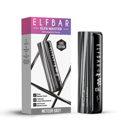 Elfbar ELFA Master Basisgerät Meteor Grey Luxe Edition