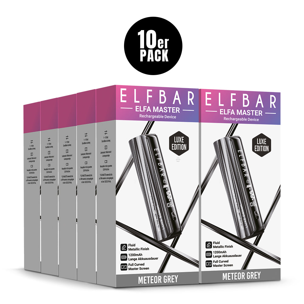 Elfbar ELFA Master Basisgerät Meteor Grey Luxe Edition