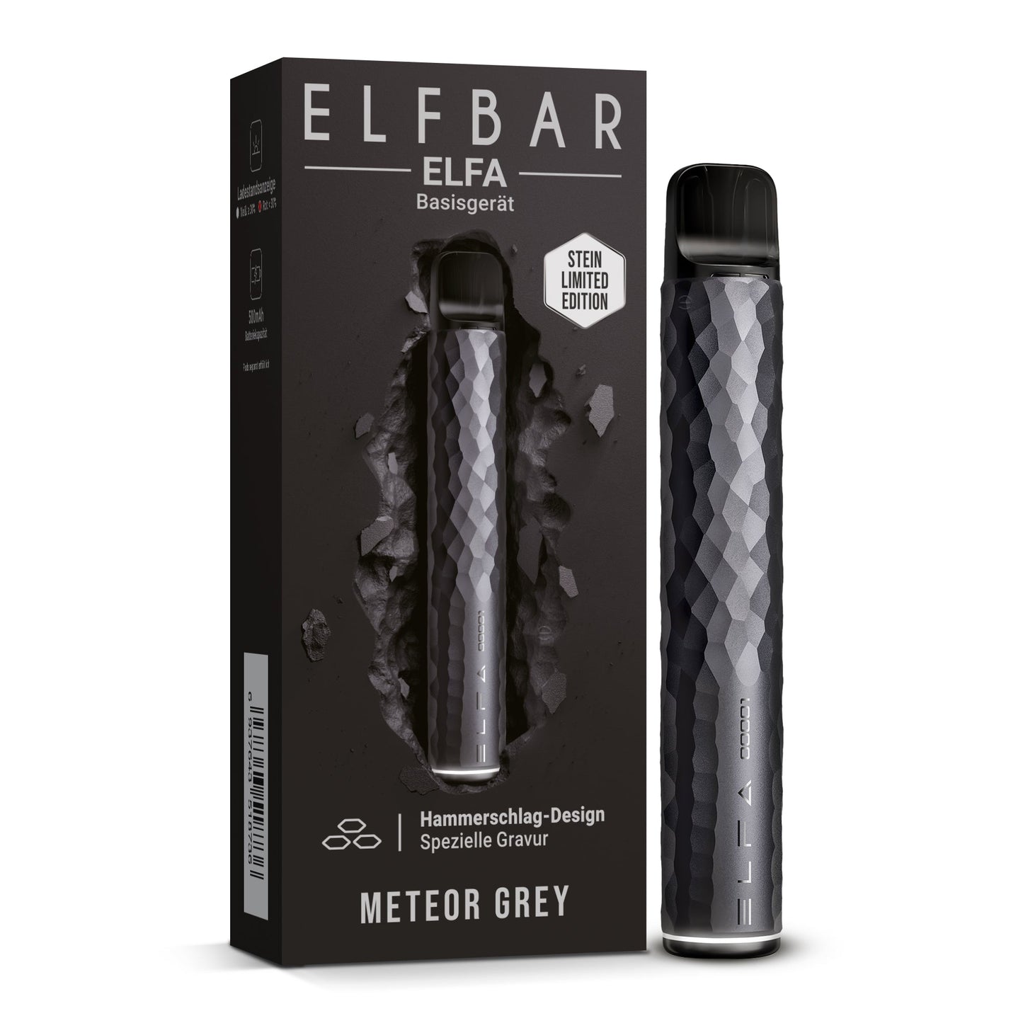 Elf Bar ELFA CP Basisgerät Stein Limited Edition METEOR GREY