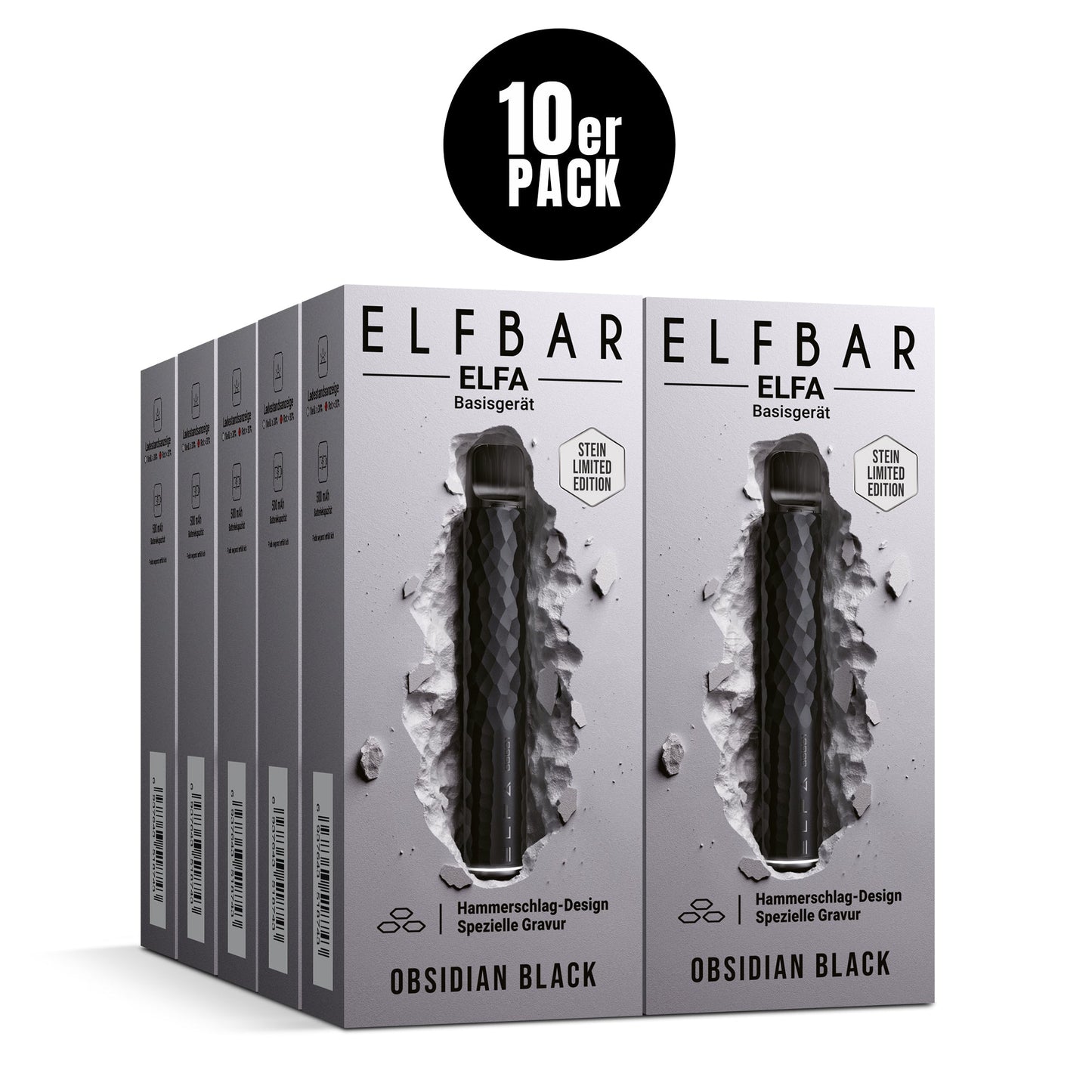 Elf Bar ELFA CP Basisgerät Stein Limited Edition OBSIDIAN BLACK