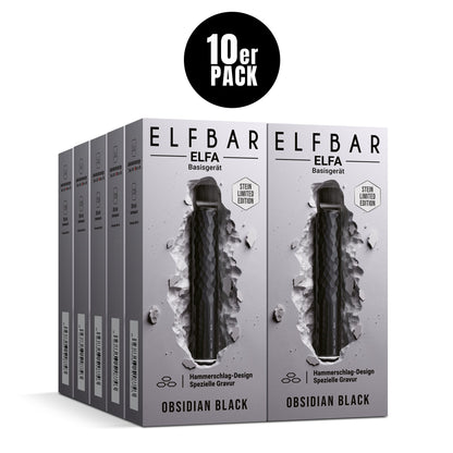 Elf Bar ELFA CP Basisgerät Stein Limited Edition OBSIDIAN BLACK