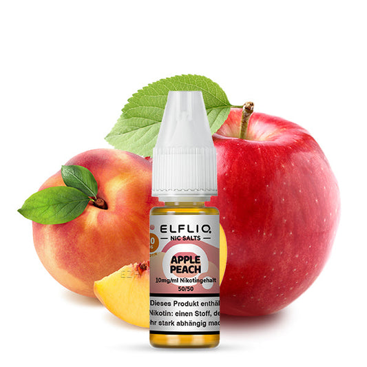 Elfbar ELFLIQ 10mg/ml Nikotinsalz Liquid Apple Peach