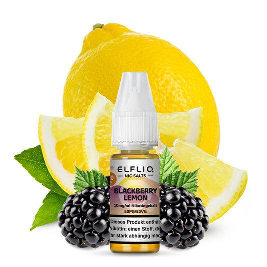 Elfbar ELFLIQ 10mg/ml Nikotinsalz Liquid Blackberry Lemon