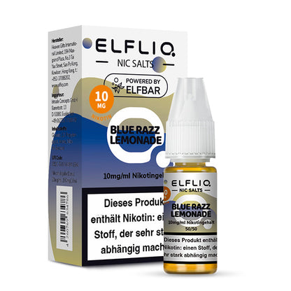 Elfbar ELFLIQ 10mg/ml Nikotinsalz Liquid Blue Razz Lemonade