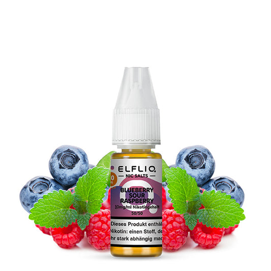 Elfbar ELFLIQ 10mg/ml Nikotinsalz Liquid Blueberry Sour Raspberry