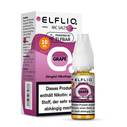 Elfbar ELFLIQ 10mg/ml Nikotinsalz Liquid Grape