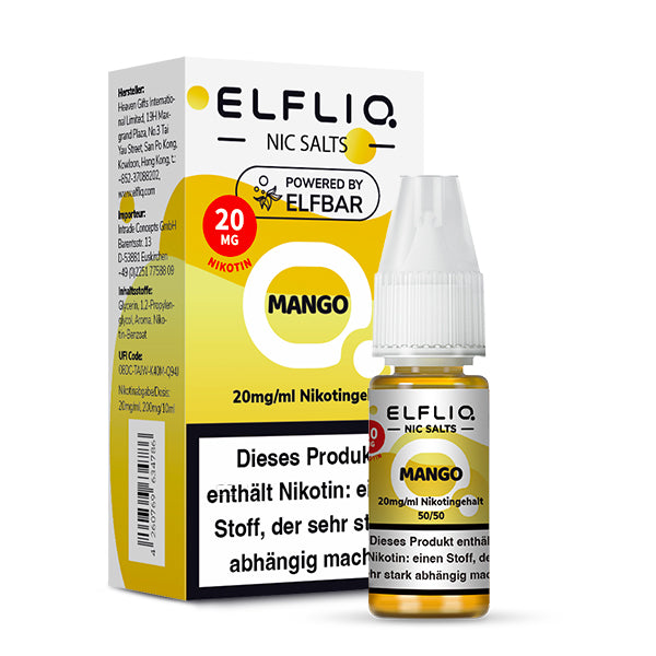Elfbar ELFLIQ 20mg/ml Nikotinsalz Liquid Mango