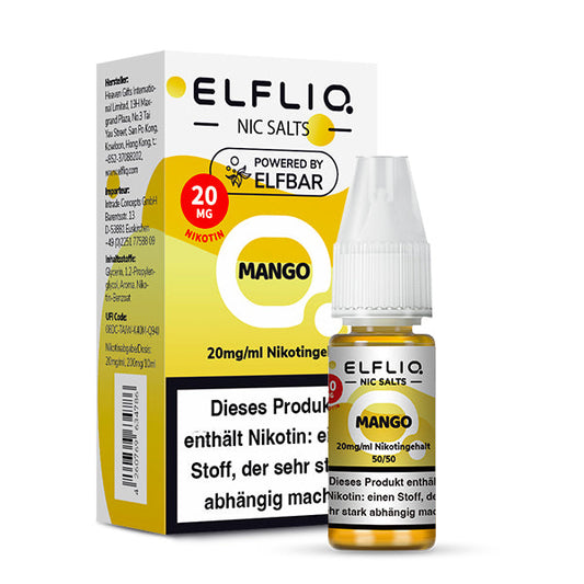 Elfbar ELFLIQ 20mg/ml Nikotinsalz Liquid Mango