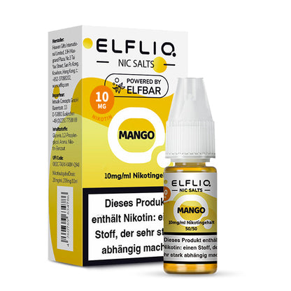 Elfbar ELFLIQ 10mg/ml Nikotinsalz Liquid Mango