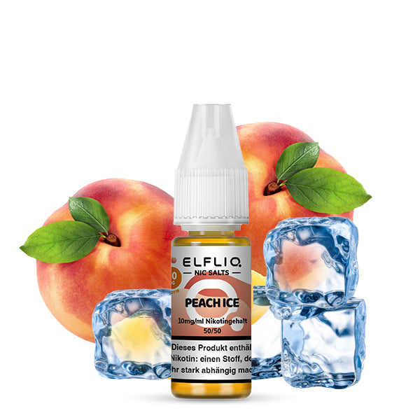 Elfbar ELFLIQ 10mg/ml Nikotinsalz Liquid Peach Ice