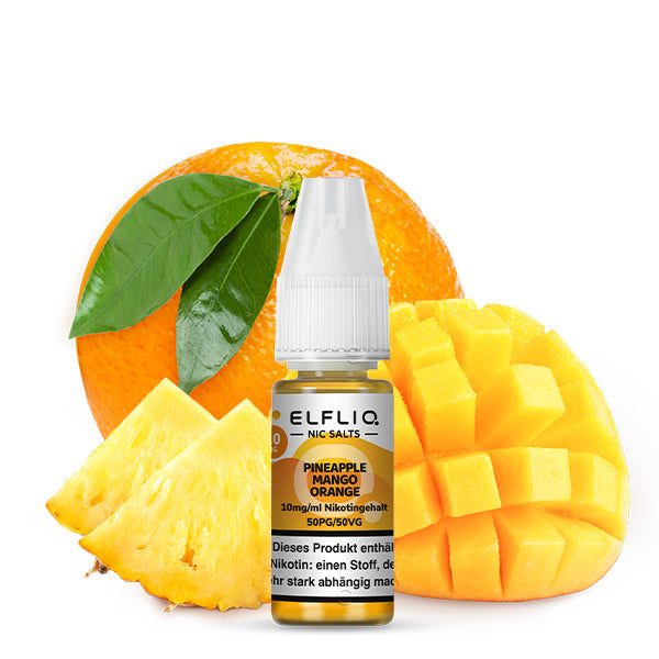 Elfbar ELFLIQ 10mg/ml Nikotinsalz Liquid Pineapple Mango Orange