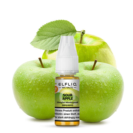 Elfbar ELFLIQ 10mg/ml Nikotinsalz Liquid Sour Apple