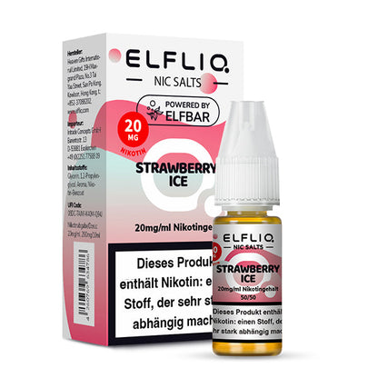 Elfbar ELFLIQ 20mg/ml Nikotinsalz Liquid Strawberry Ice