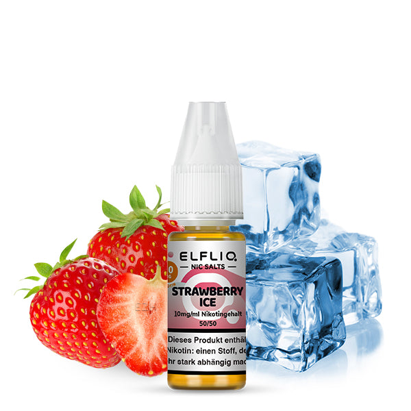 Elfbar ELFLIQ 10mg/ml Nikotinsalz Liquid Strawberry Ice