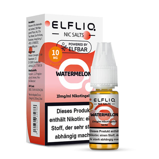 Elfbar ELFLIQ 10mg/ml Nikotinsalz Liquid Watermelon