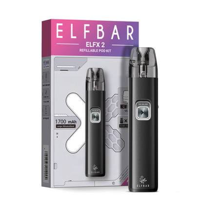 Elfbar ELFX 2 Refillable Kit Matte Black