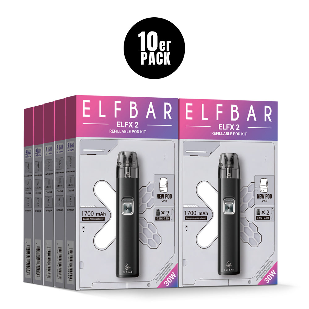 Elfbar ELFX 2 Refillable Kit Matte Black
