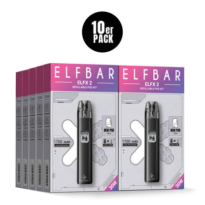 Elfbar ELFX 2 Refillable Kit Matte Black