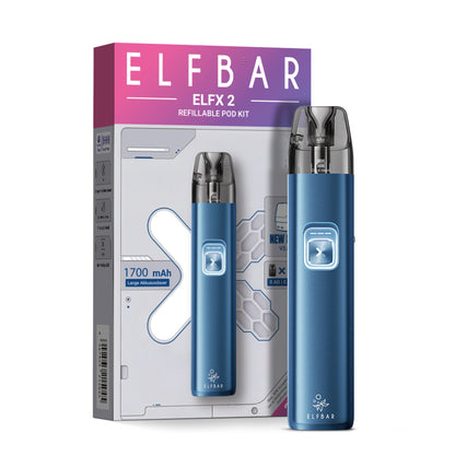 Elfbar ELFX 2 Refillable Kit Ocean Blue
