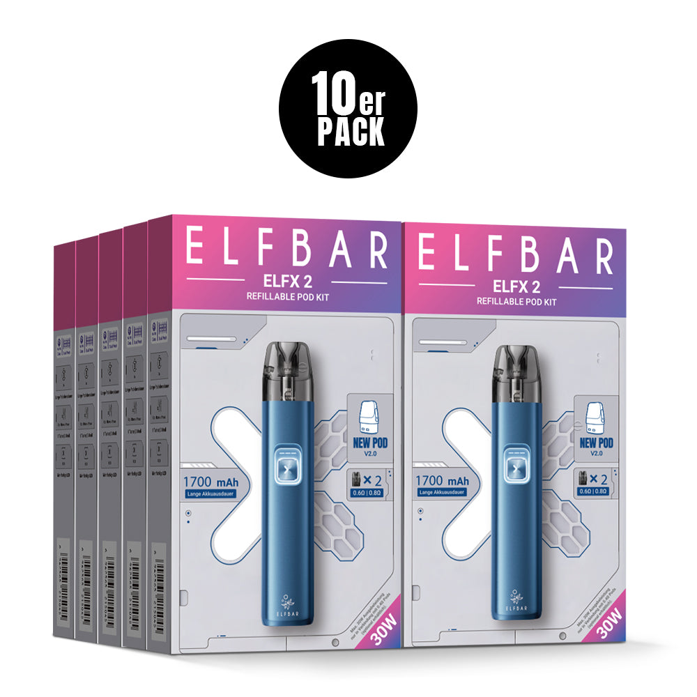 Elfbar ELFX 2 Refillable Kit Ocean Blue
