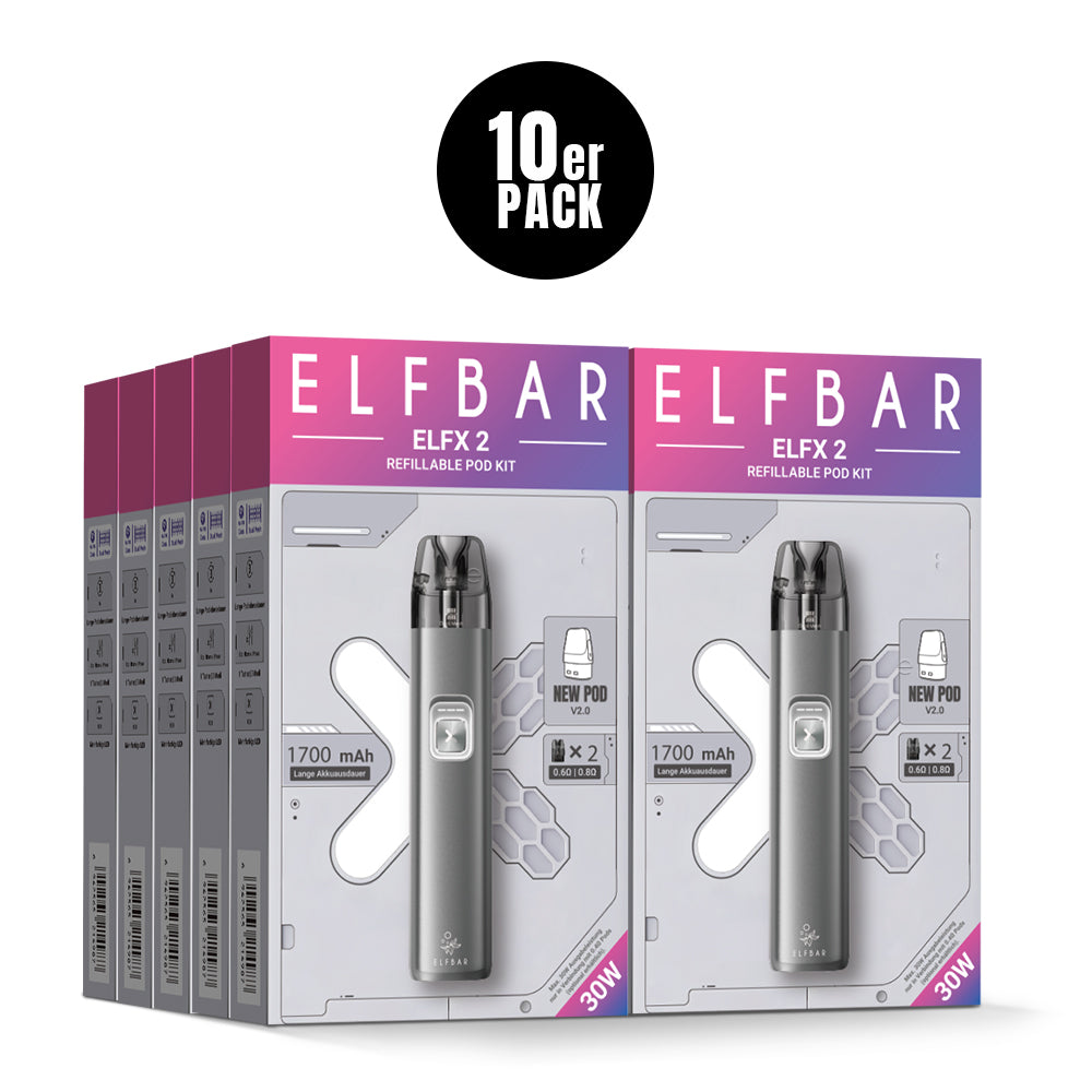 Elfbar ELFX 2 Refillable Kit Space Grey