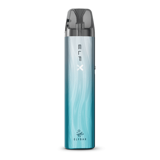 Elfbar ELFX Refillable Kit Silver Blue
