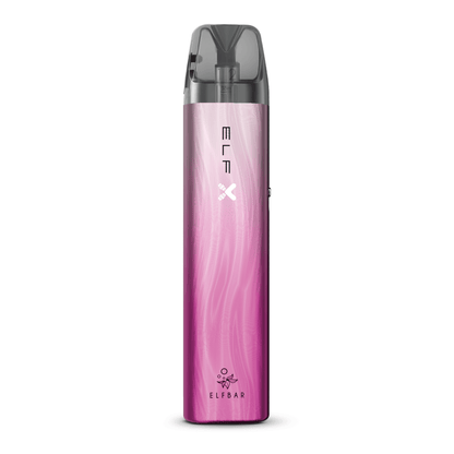 Elfbar ELFX Refillable Kit Silver Pink